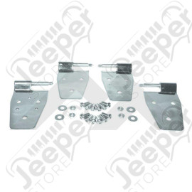 Half Door Hinges (Stainless)