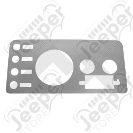 Dash Overlay (Stainless)