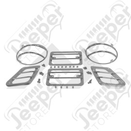 Euro Front Light Guard Kit (6 Pc)