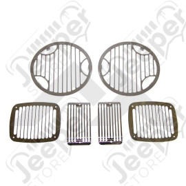 Stone Guard Set (Billet Stainless)