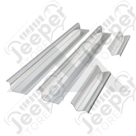 Entry Guard Set (Stainless - 4 Door)