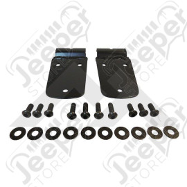 Hood Hinge Set (Black Stainless)