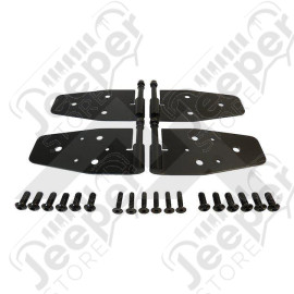 Door Hinge Set (Black Stainless)