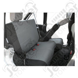 Rear Seat Covers (Black/Gray)