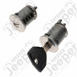 Kit de 2 serrures de porte avec 1 clef pour Jeep Grand Cherokee ZJ, ZG - 0880.60 / SMP-DL22 / 4637581 / DL22