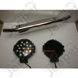 Feu Longue Portée Rond à LED - 51W / 3500 lumens / Diamètre : 180mm - BATFTGR
