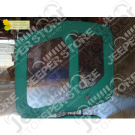 New Old Stock: Kit de 2 portes en toile (couleur: verte) Jeep Wrangler TJ