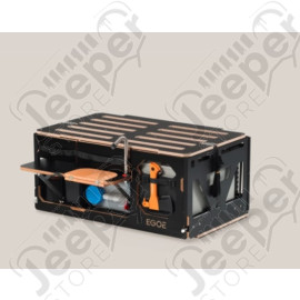 Kit rangements, cuisine et lit pour Jeep Wrangler JK Unlimited (4 portes) - EGOE Nest - Supertramp 300 - NEstbox