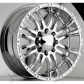 Jante alu poli EMR type 768 Chrome 8x17 / 5x127 / ET: 0 - EMR7688175.5 - Jante Alu 17 pouces