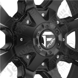 Jante aluminium Fuel Offroad D546 Noir 9x18 / 5x114.3 / ET: -12 - D54618902645 - Jante alu 18 pouces