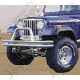 Enjoliveur de calandre Acier / Inox pour Jeep CJ5, CJ6, CJ7, CJ8 - 5752247ST / RT34086