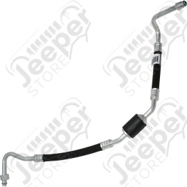 Tuyau d'aspiration (évaporateur vers compresseur) avec silencieux 4.0L Jeep Cherokee XJ