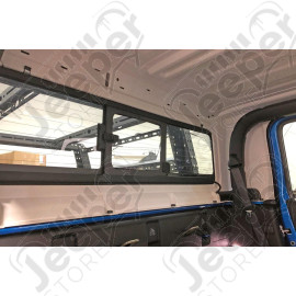Hardtop noir Origine Mopar avec vitre arrière coulissante pour Jeep Gladiator JT