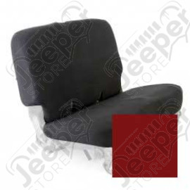 Housse de banquette arrière, Couleur: Rouge, Jeep Wrangler TJ
