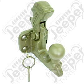 Crochet de remorquage 4 trous avec goupille max 3.500kg Jeep Willys MB, GPW, M201