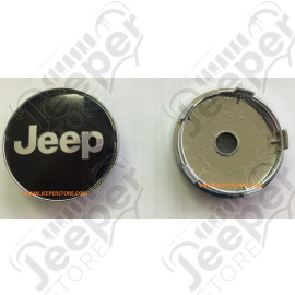 Emblem Jeep pour cache moyeu de jante aluminium (diamètre 60mm) (à cliper)