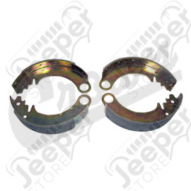 Kit de 4 mâchoires de frein pour avant ou arrière Jeep MB, M38, CJ2A, CJ3A