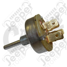 Bouton contacteur d'essuie glace (sans intermitence) pour Jeep CJ5, CJ6, CJ7, CJ8 - J5460089 / 5460089