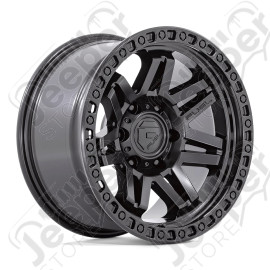 Jante Aluminium Fuel D810 Syndicate Blackout Couleur : Black 9x17 / 5x127 / ET: -12
