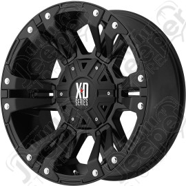 Jante alu XD Series XD822 Monster II couleur noire 9x17 / 5x139.7 / ET : -12 / CB : 110.10 - XD82279086712N