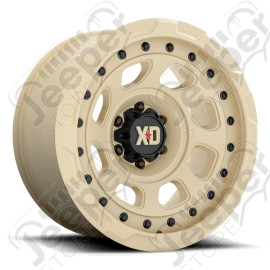 Jante Aluminium XD Series XD861 Couleur : Sand (sable) 9x17 / 5x127 / ET: -12 - XD86179050612N