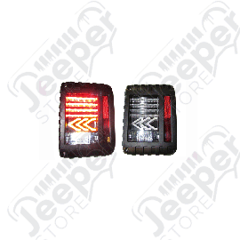 Kit de 2 feux arrière LED (avec flèches) Jeep Wrangler JK