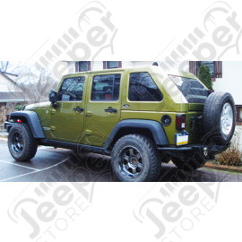 Hardtop Fast Back avec toit ouvrant - Jeep Wrangler JK Unlimited (4 portes)