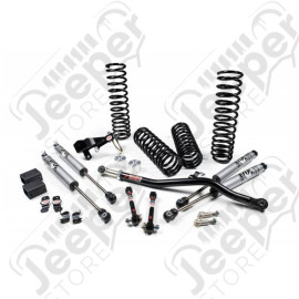 Kit réhausse +3.5" (+8.89 cm) JKS avec FOX Performance 2.0 - Jeep Wrangler JK - JKS100KFOX20B
