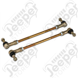 Kit de 2 biellettes de barre stabilisatrice arrière réglable (JKS) pour 3.5" à 6" de réhausse Jeep Wrangler JK