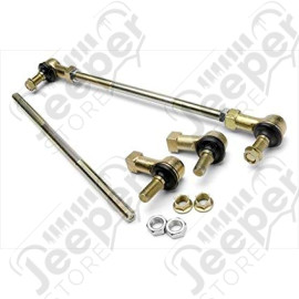 Kit de 2 biellettes de barre stabilisatrice arrière réglable (JKS) pour 3.5" à 6" de réhausse Jeep Wrangler JK