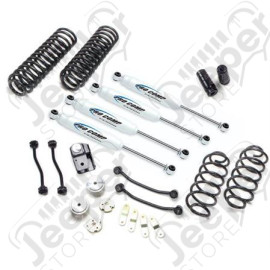 Kit réhausse 4" Procomp avec amortisseurs ProComp ES9000, Wrangler JK (2 portes) - K3086B / K3086