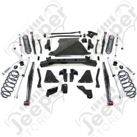 Kit réhausse Long Arm 6" , PRO COMP, avec amortisseurs à réservoir, Wrangler JK