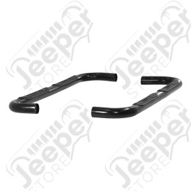Kit de marchepieds Rugged Ridge / Aries tubulaire noir (diamètre 3") - Jeep Cherokee XJ - 11590.81 - 201000