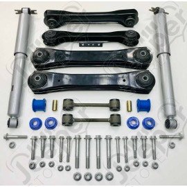 Kit de réfection complet pour suspension arrière (pour hauteur 0" à 2") Jeep Wrangler TJ - 0500.21 / SSRK/TJ/008A / B4BB4C4CC8E4DD4K4