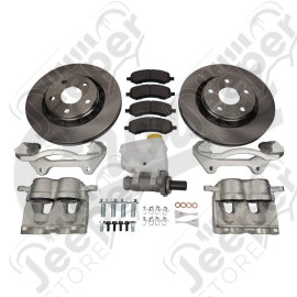 Kit frein avant "Haute Performance" avec maitre-cylindre Performance pour Jeep Wrangler JK