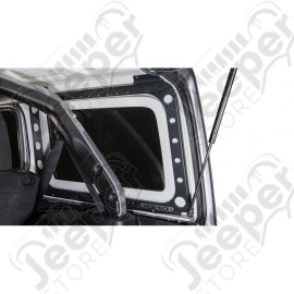 Kit galerie avec 3 barres de toit Rhino-Rack avec système Backbone pour Jeep Wrangler JL Unlimited (4 portes) - 1579.39RRBB / RHR-JB0882 / RHR-RJLB1 + RHR-QMHD05 x3 + RHR-RCL6 + RHR-RB1500B x3