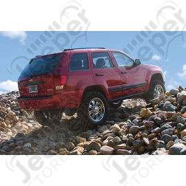Kit réhausse de suspension +4" (+10cm) pour Jeep Grand Cherokee WH, WK et Commander XH, XK
