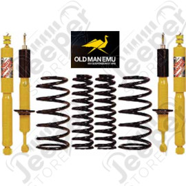 Kit réhausse +50mm avant et 55mm à l'arrière pour 3.0L CRD Jeep Grand Cherokee WH, WK