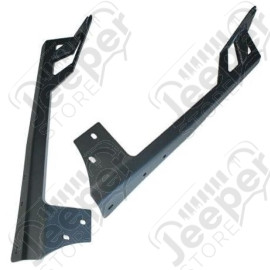 Supports Rampe de Led sur montant de pare-brise (taille 52") Jeep Wrangler JK