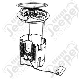 Module de pompe à carburant 3.L CRD V6 (VM) - Jeep Grand Cherokee WL / WK2 - 5145589AF / RL145589AA / 5145589AA / 5145589AC / 5145589AD / 5145589AE
