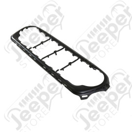 Calandre plastique noir satin version Rubicon Jeep Wrangler JL (phase 2) - 0839.31 / 7HQ96TZZAA + 7HQ93TZZAA + 7HQ98RXFAA