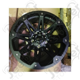 Jante aluminium OC Wheels 814 Gen 3, couleur noire mat - 9x18 / 5x127 / ET : +12 / CB: 71.6