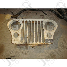 Occasion : Calandre blanche (face avant) - Jeep CJ7