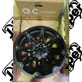 Jante aluminium OC Wheels 814 Gen3, couleur : Black 9x17 / 5x127 / ET: 12 - OC218579055012MB - Jante alu 17 pouces
