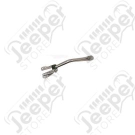 Door Mirror Arm Kit, Right, Bracket, Stainless Steel; 55-86 Jeep CJ
