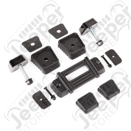 Elite Hood Dress up Kit; 97-18 Jeep Wrangler TJ/JK