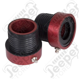 Axle Tube Seal Kit, Front, Red; 84-06 Jeep Cherokee/Wrangler XJ/TJ
