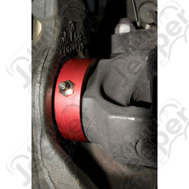 Axle Tube Seal Kit, Front, Red; 84-06 Jeep Cherokee/Wrangler XJ/TJ