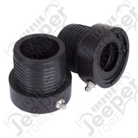 Axle Tube Seal Kit, Front, Black; 84-06 Jeep Cherokee/Wrangler XJ/TJ