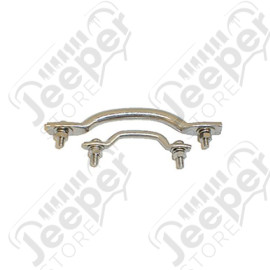 Footman Loop Kit, Stainless Steel; 55-95 Jeep CJ/Wrangler